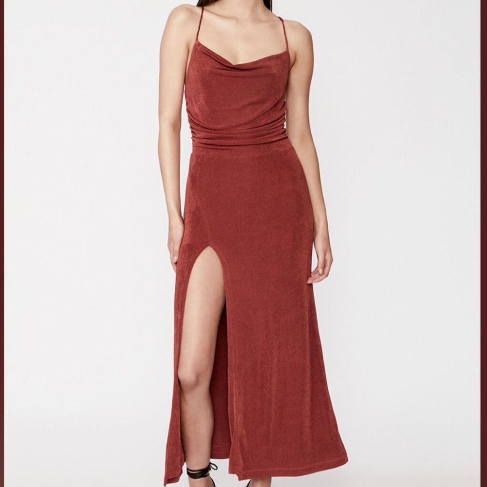 NWT Bardot Covet 2 Rust